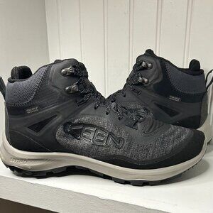 KEEN Womens Terradora Black Hiking Boots Size 10